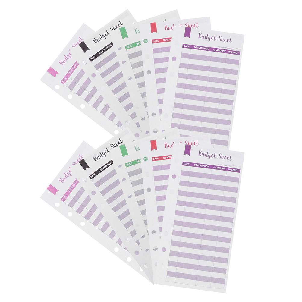 Home Office Budget - 60Sheets Budget Binder Portable Daily Expense
