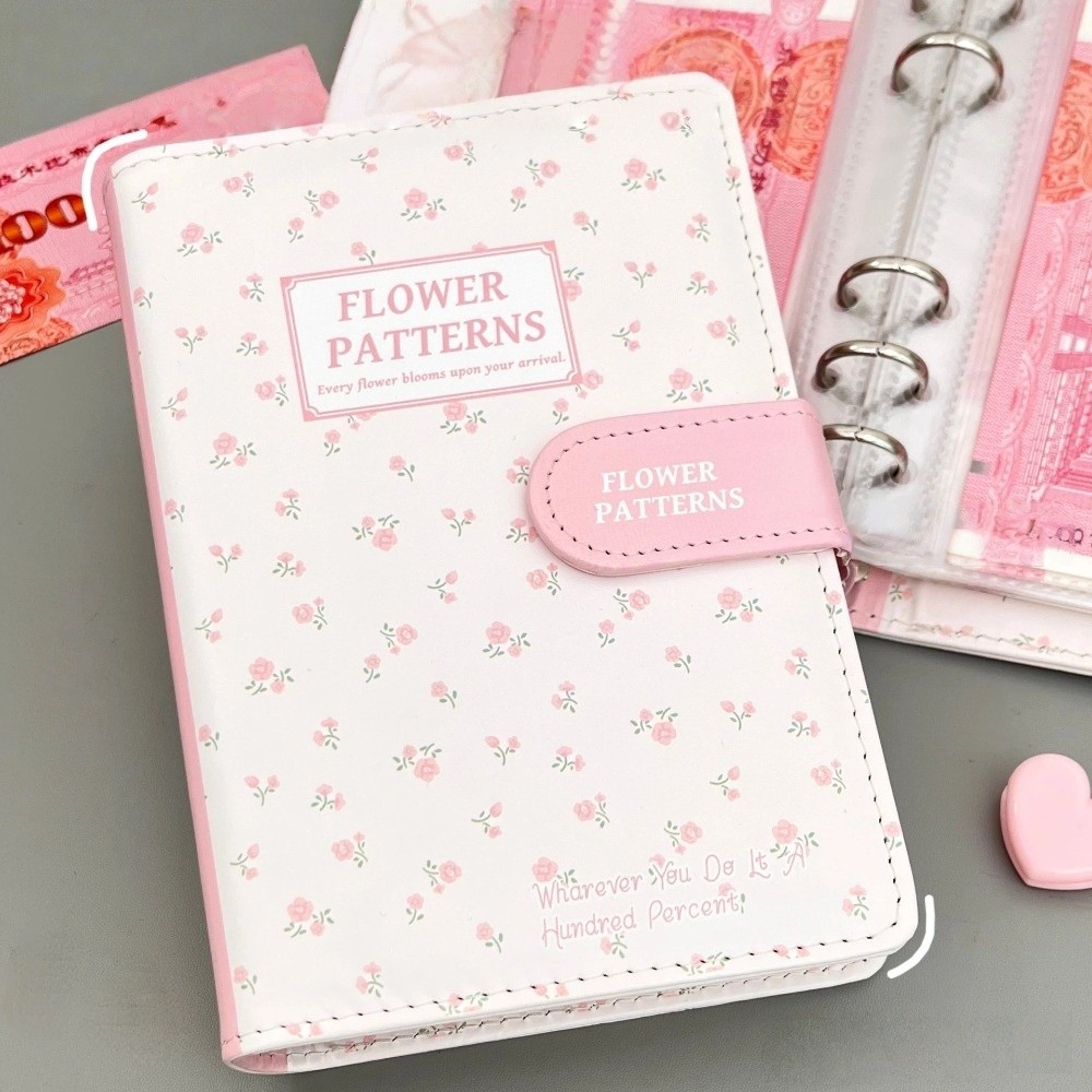 Home Office Budget - New PU Leather Money Saving Binder