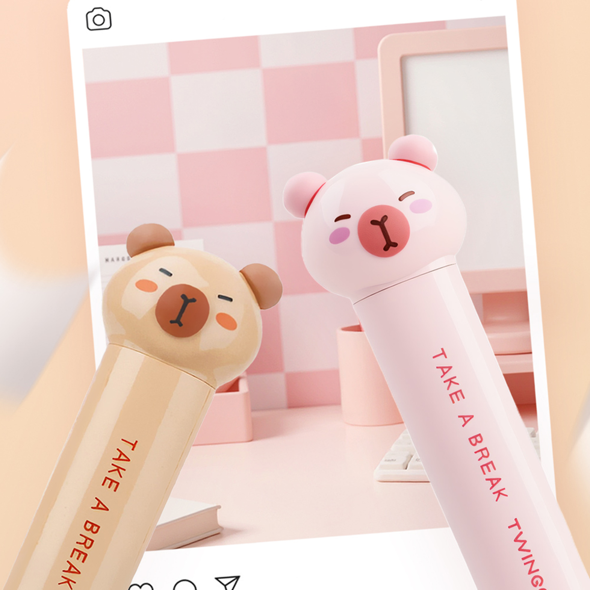 Capybara Scissor Cartoon Foldi - Home Office Student 评论和价格