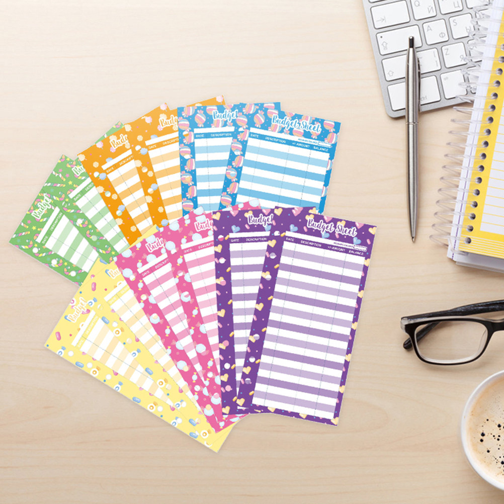 24Pcs Consumption Cards Budget - Home Office Budget 评论和价格