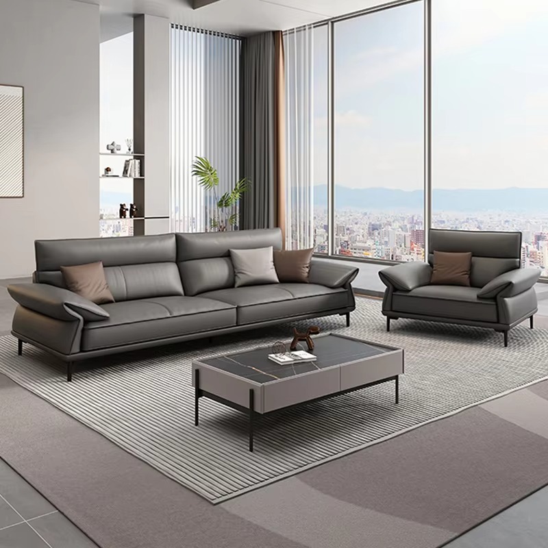 Modern Three-Seat Office Sofa  - Home Office For Two 评论和价格