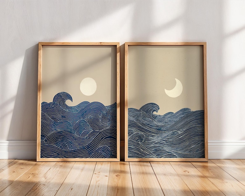 2pcs Japandi Minimalist Moon C - Home Office For Two 评论和价格