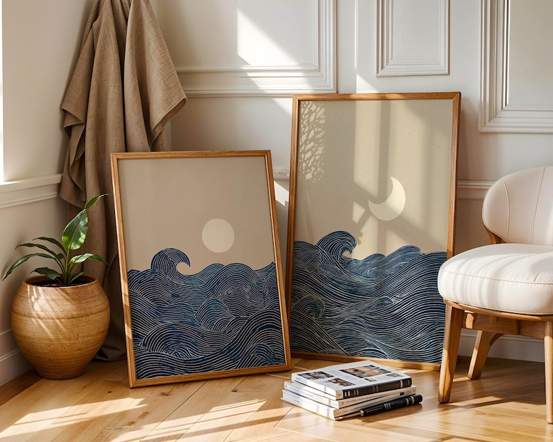 2pcs Japandi Minimalist Moon C - Home Office For Two 评论和价格