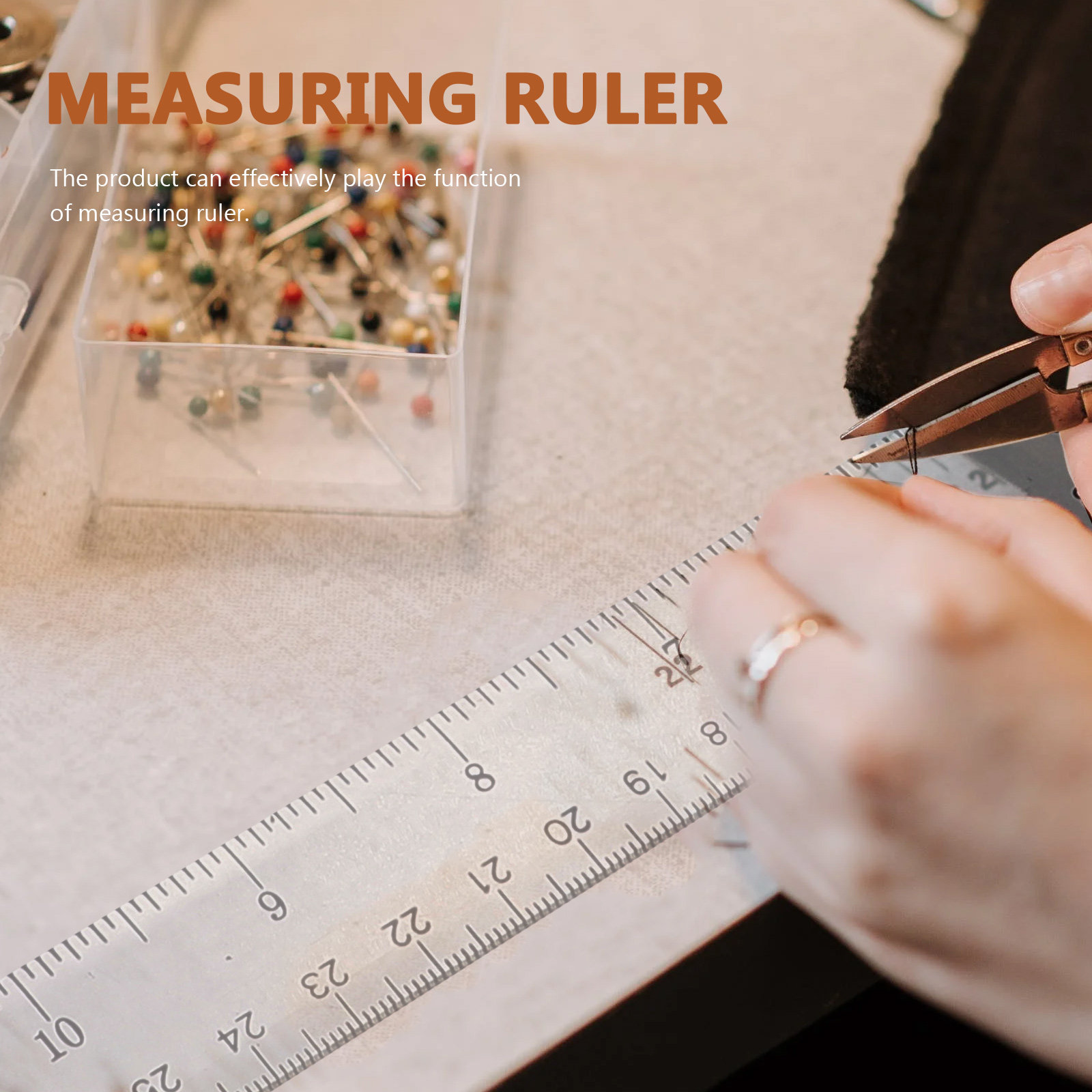 2Pcs T Shape Rulers Plastic Do - Home Office Student 评论和价格