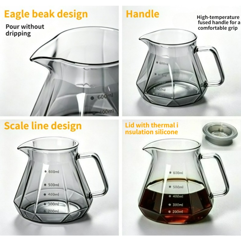 Pour Over Coffee Maker with Pe - Home Office For Two 评论和价格