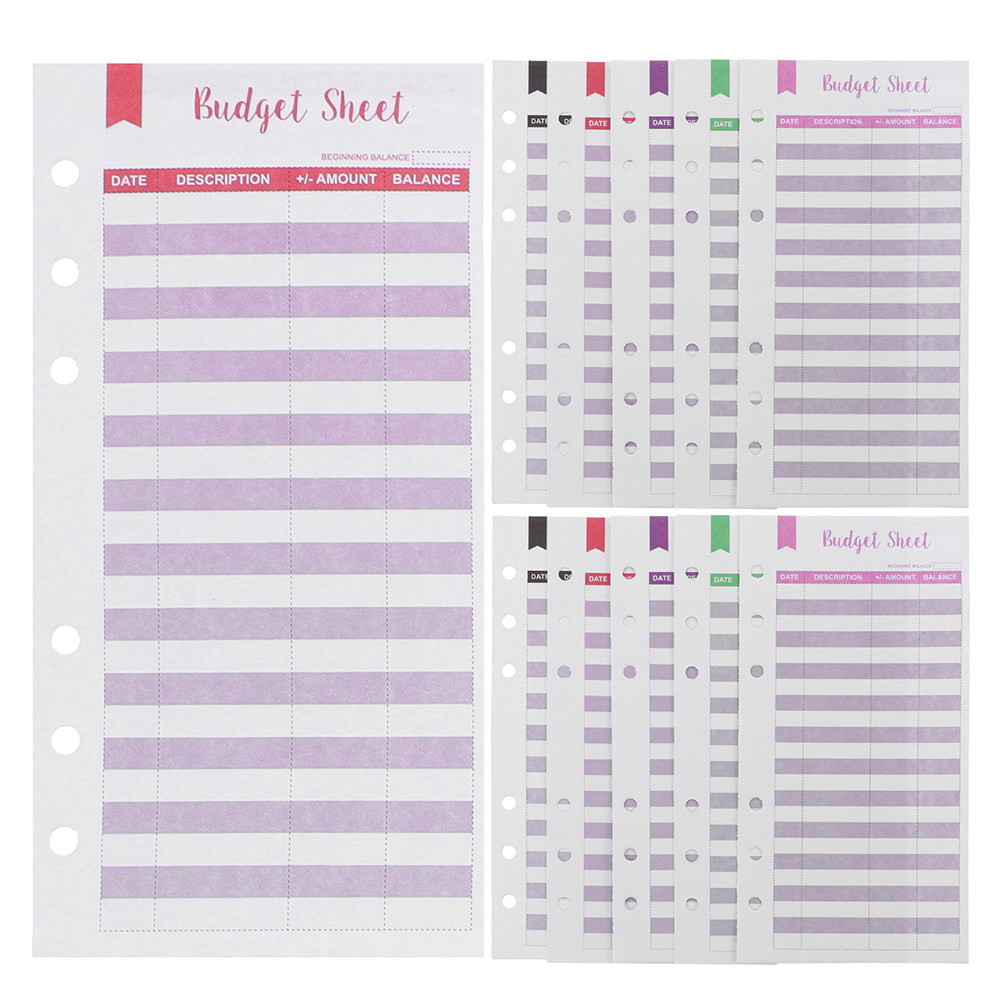60Sheets Budget Binder Portabl - Home Office Budget 评论和价格