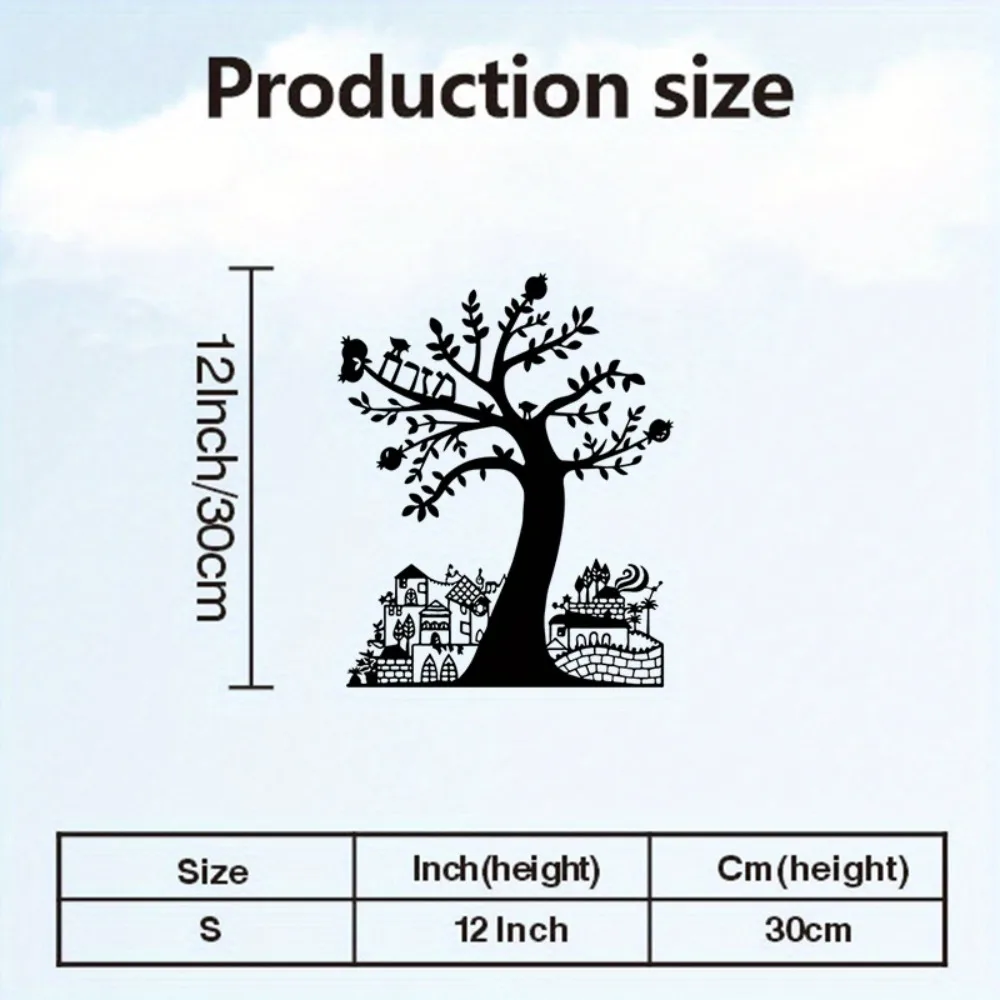 CIFBUY Metal Wall Art Pomegran - Free Home Office 评论和价格