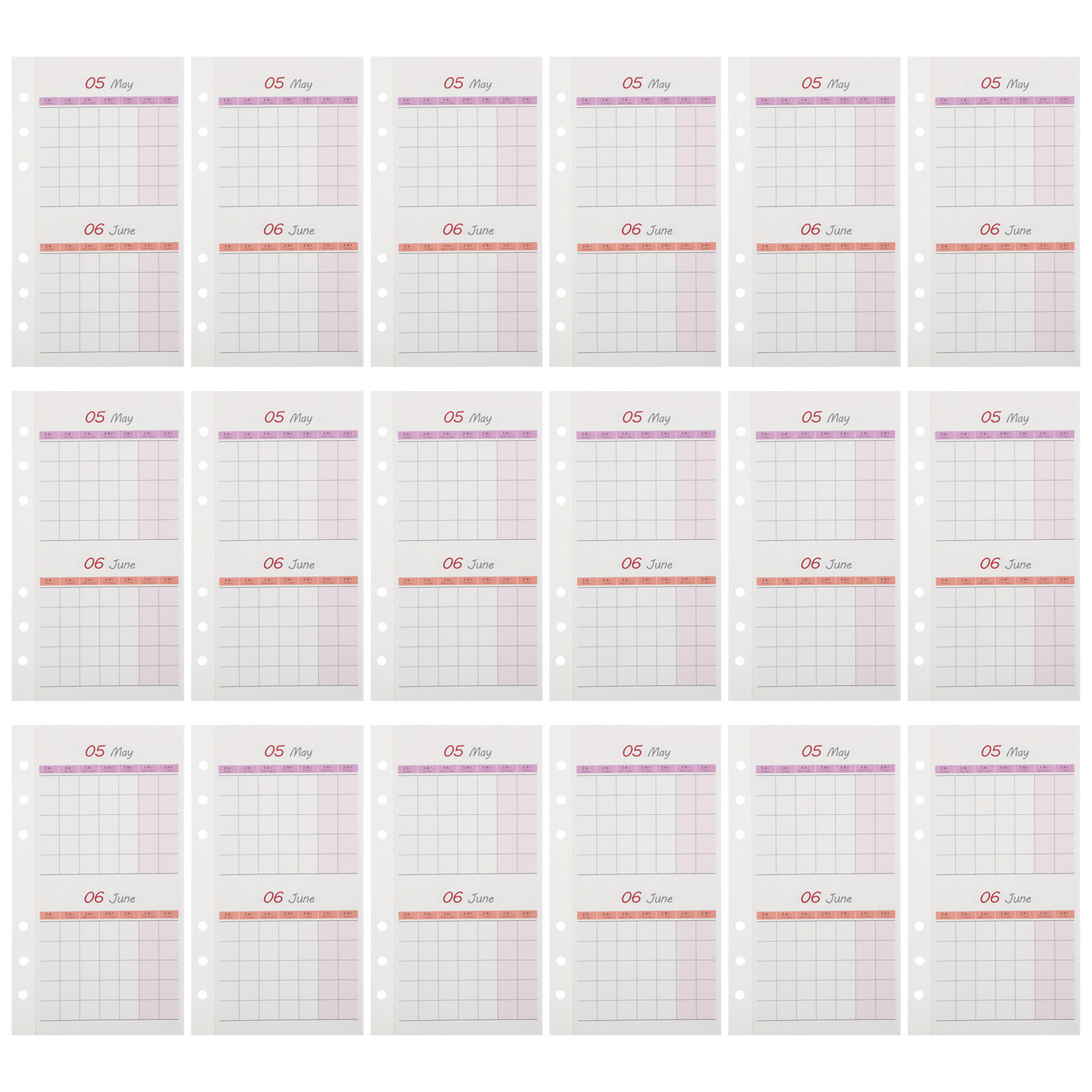 20Sheets Undated Monthly Plann - Home Office Budget 评论和价格