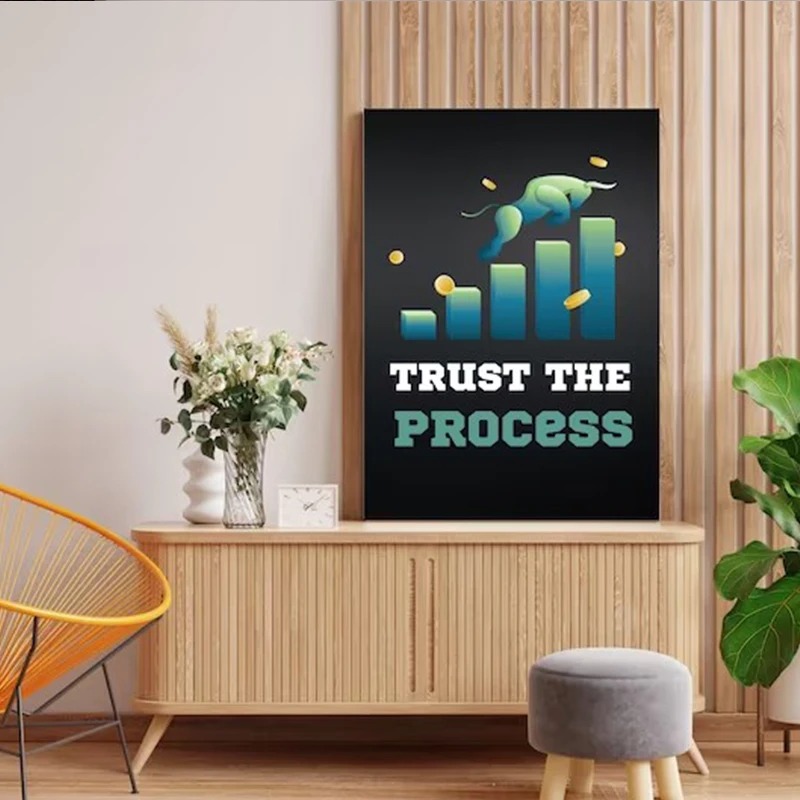 Neon Bulls&Bears Stock Market  - Home Office Marketing 评论和价格