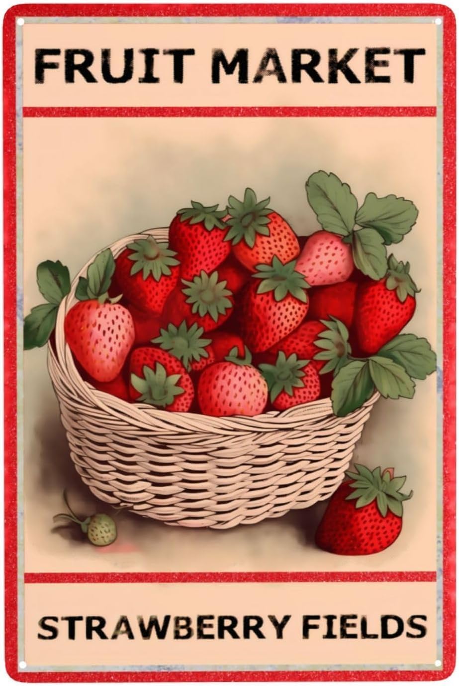 Fruit Market Strawberry Fields - Home Office Marketing 评论和价格