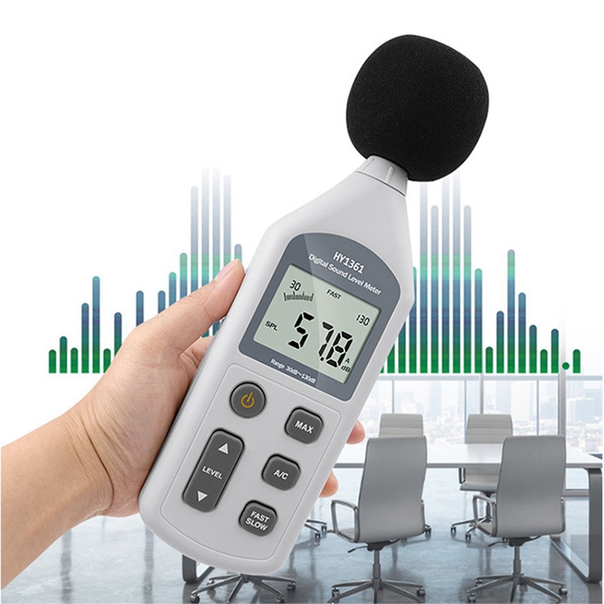 update. Digital Decibel Meter  - Home Office Updates 评论和价格