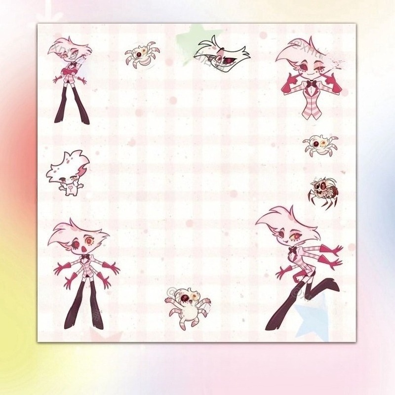 4Pcs Hazbin Hotel Zestial & Al - Home Office Student 评论和价格