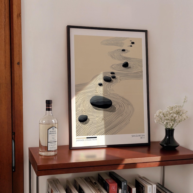 2pcs Japandi Zen Canvas Wall A - Home Office For Two 评论和价格