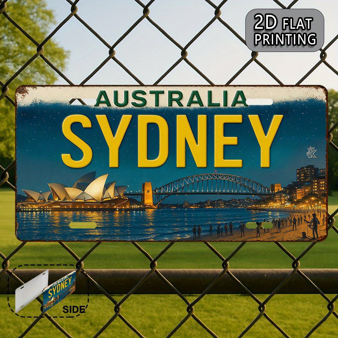 Australia Sydney License Plate - Home Office Australia 评论和价格