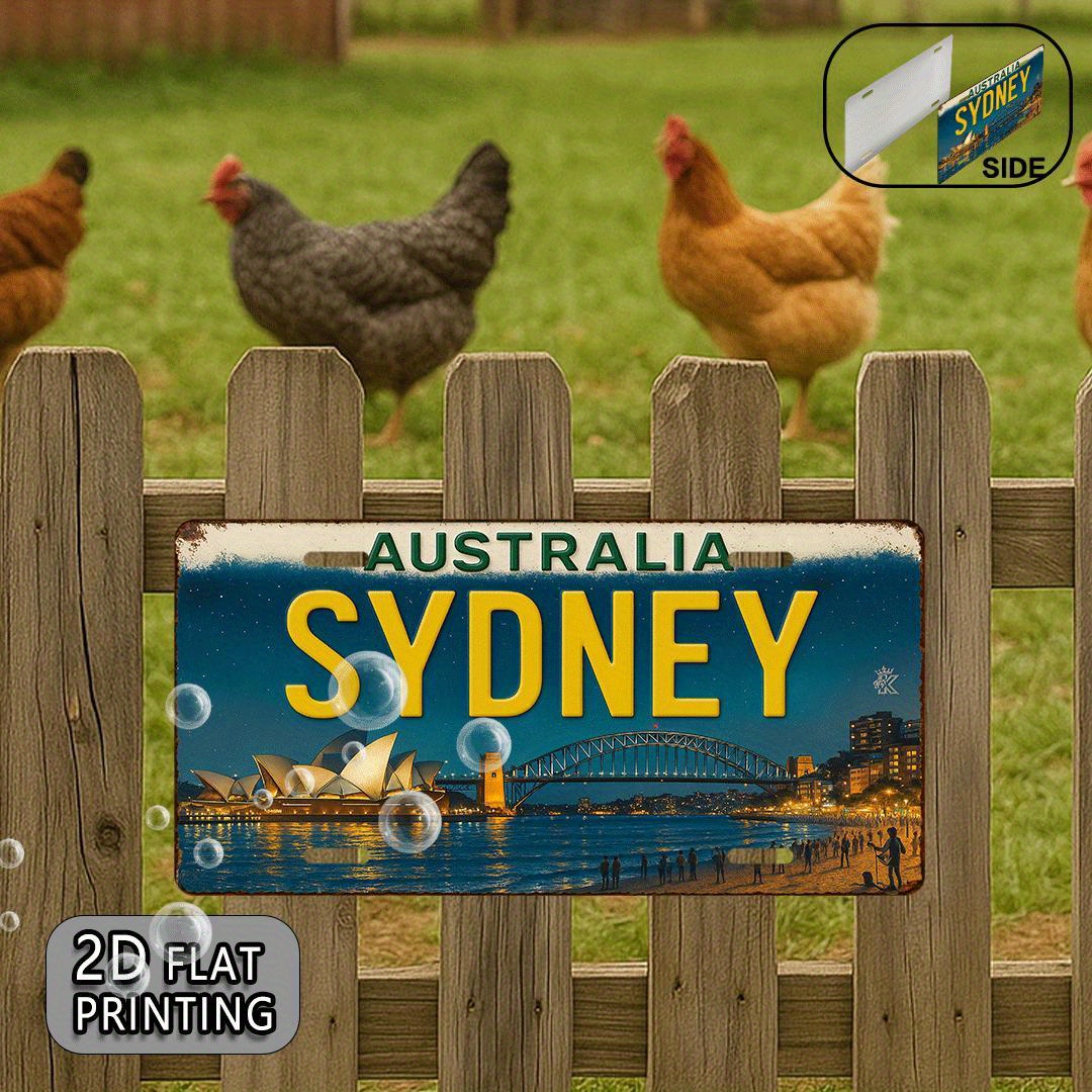 Australia Sydney License Plate - Home Office Australia 评论和价格