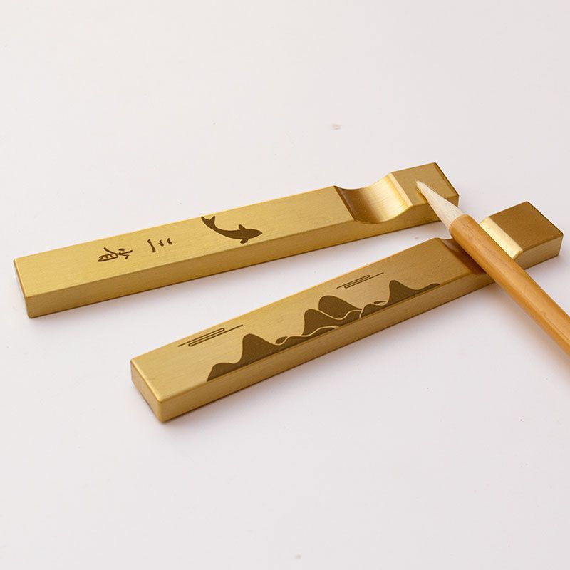 Solid Brass Two in One Paperwe - Home Office For Two 评论和价格