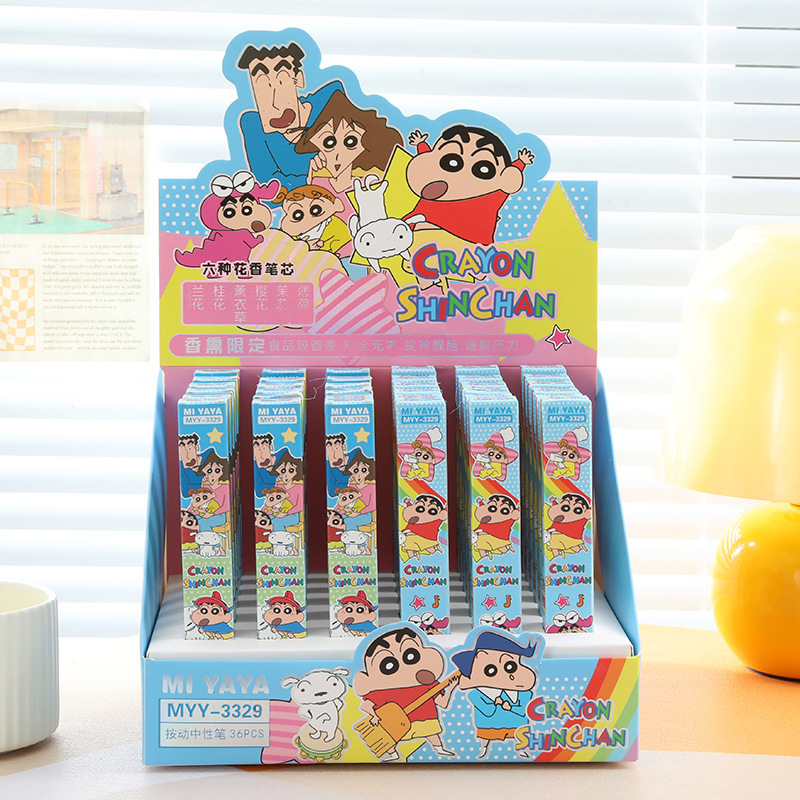 6Pcs Cartoon Crayon Shin-Chan  - Home Office Student 评论和价格